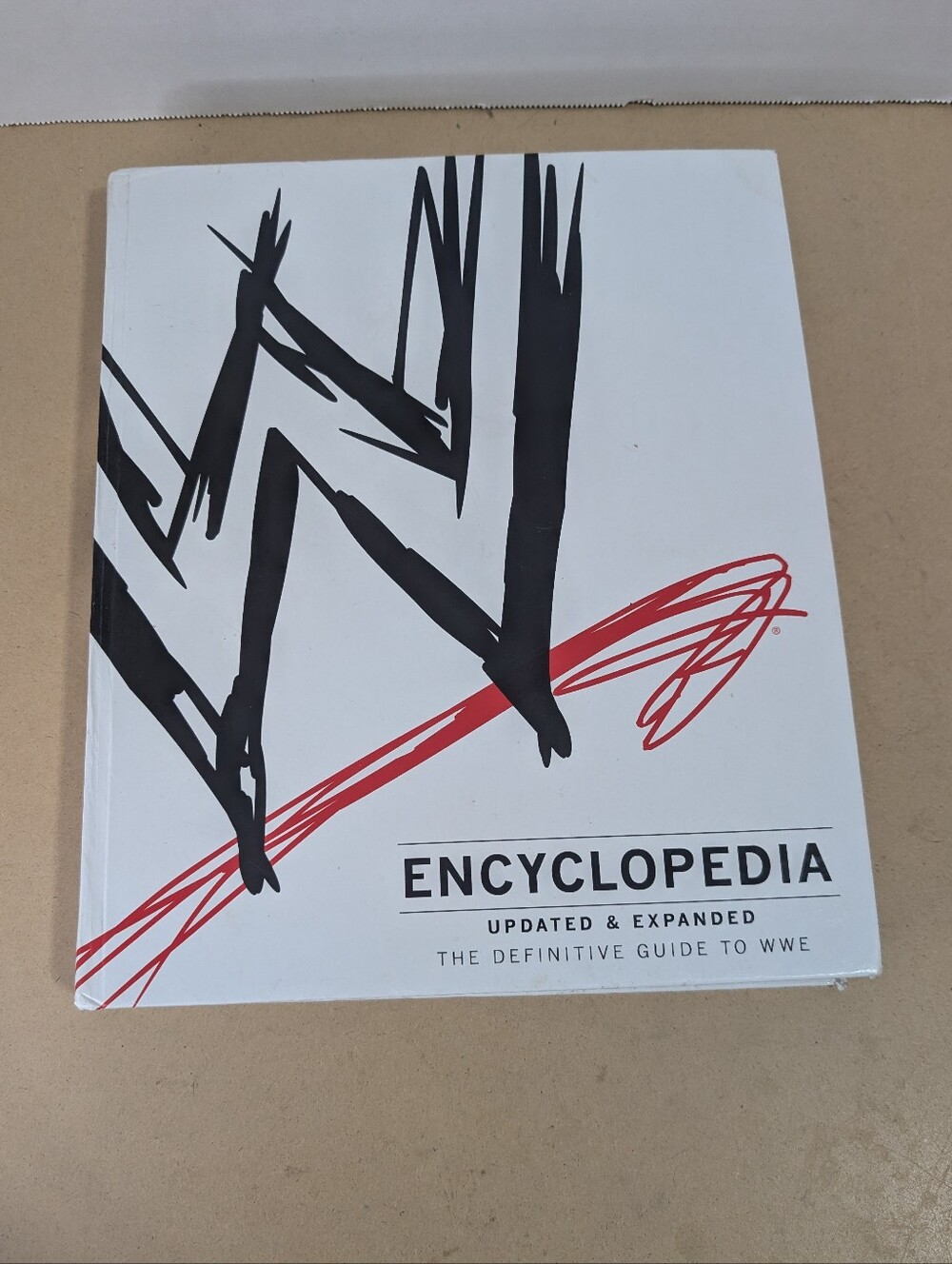 WWE Encyclopedia Updated & Expanded 2012 Hardcover Book